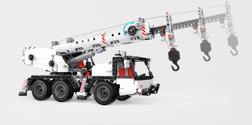 Xiaomi mitu building block engineering crane new arrivals