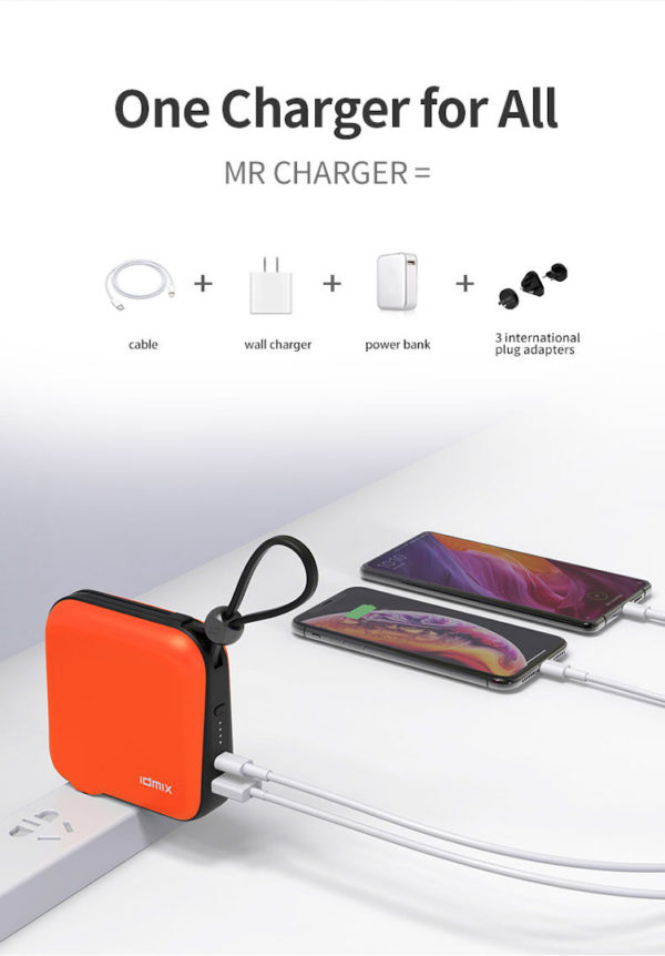 Buy Xiaomi Idmix MR Charger 10000 in kiboTEK Spain