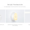 Kaufen Sie Xiaomi Yeelight wiederaufladbaren Nachtlichtsensor bei kiboTEK Spanien