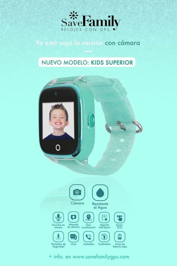 Reloj con GPS Save Family Azul » Joyería Relojería Paraíso