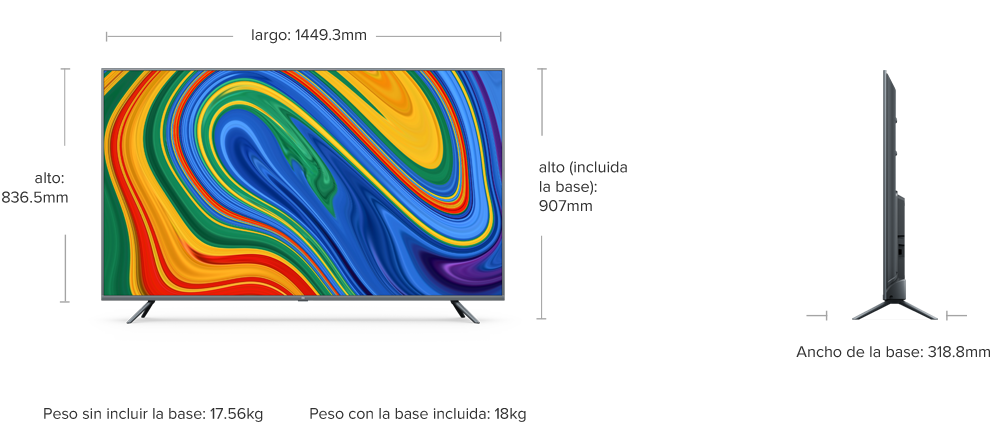 El nuevo Xiaomi Mi TV 4S de 65 pulgadas y 4K llega a España por solo 549  euros - Noticias Xiaomi - XIAOMIADICTOS