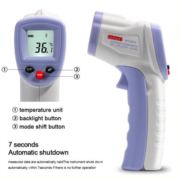Acquista un termometro digitale senza contatto da kiboTEK Spagna