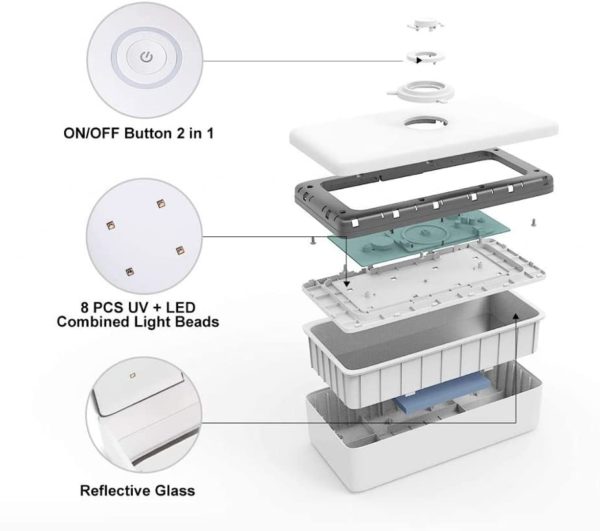 Comprar Esterilizador LED UV 59S S2 en kiboTEK España