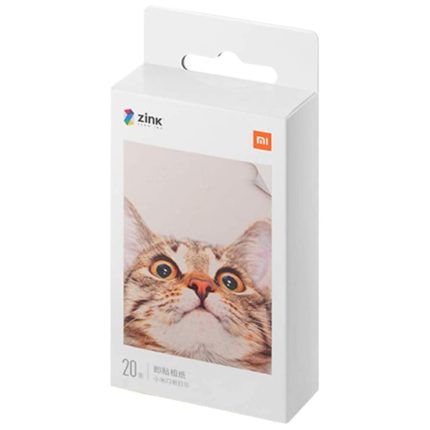 Fotopapier Pack x20 Xiaomi Mi Tragbarer Fotodrucker 2x3 "