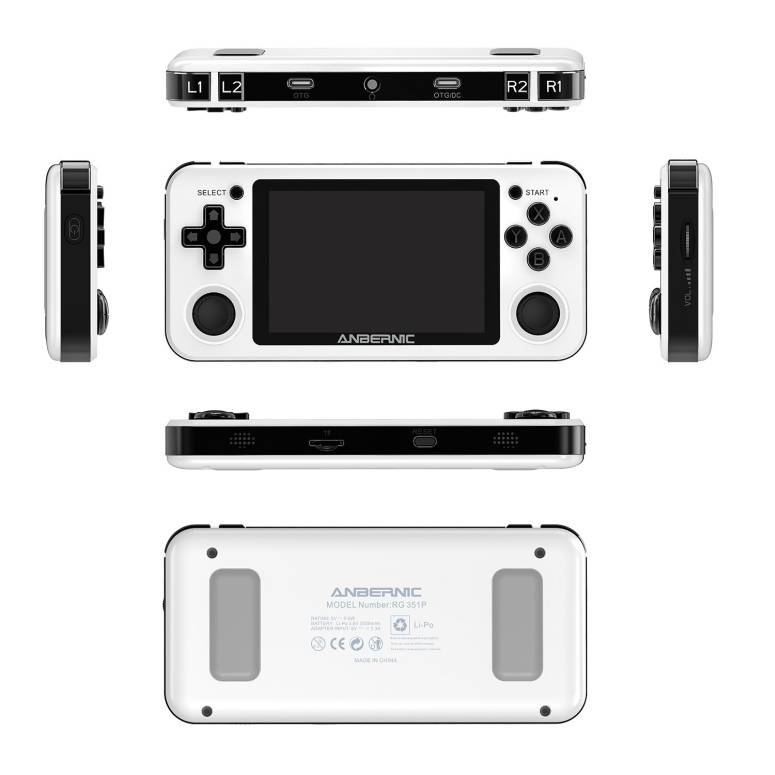 Buy Anbernic RG351P Retro Portable Console Odroid Go Advance Clone ...