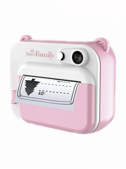 Save Family Instant Camera for Kids Sweet Pink