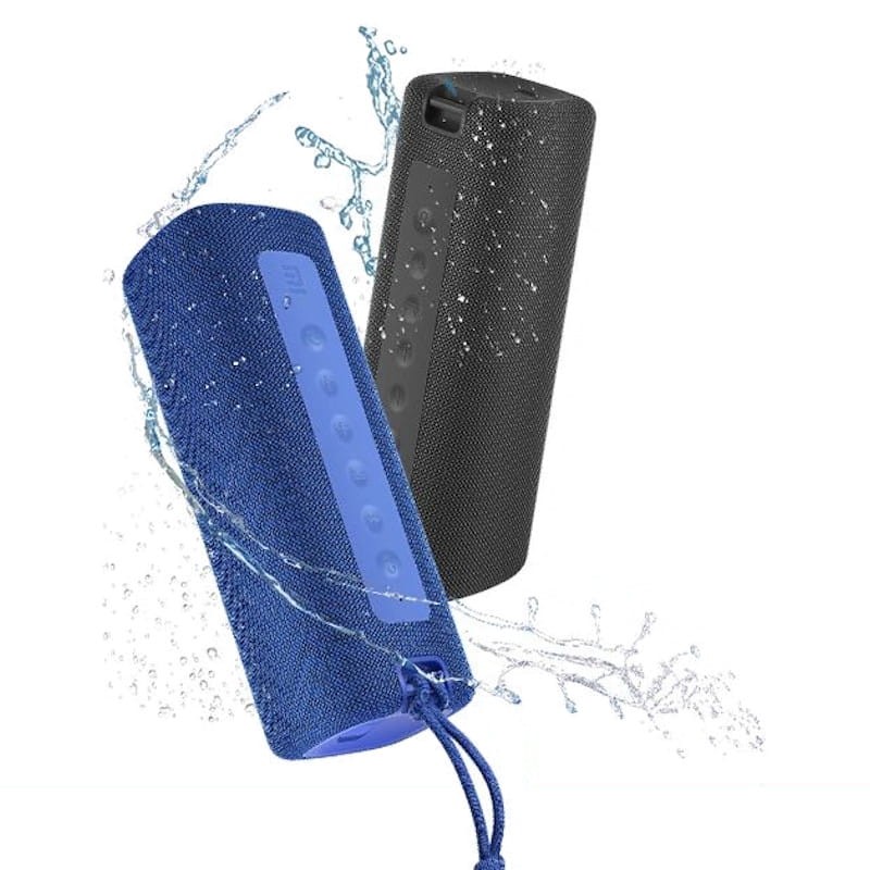 Xiaomi Mi Portable Altavoz Bluetooth 5.0 16W - Autonomia hasta 13h -  Resistencia al Agua IPX7 - Manos Libres - Color Rojo