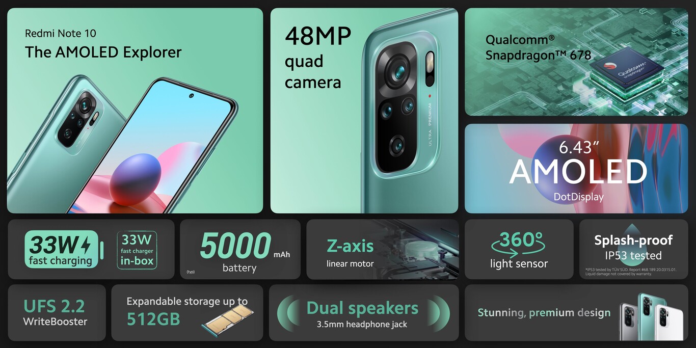 Note 10 dual best sale speakers