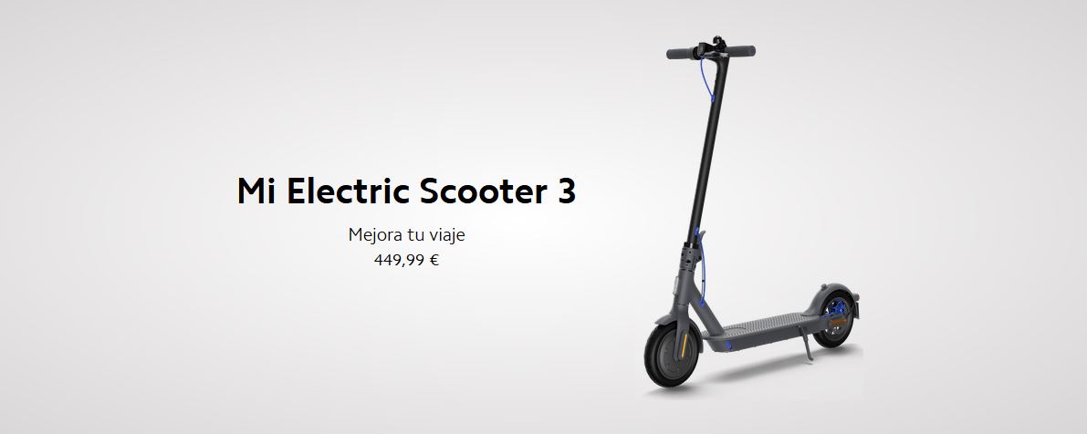 Tu patinete eléctrico Xiaomi Mi Electric Scooter 3 Cyber Arena - Dénia.com