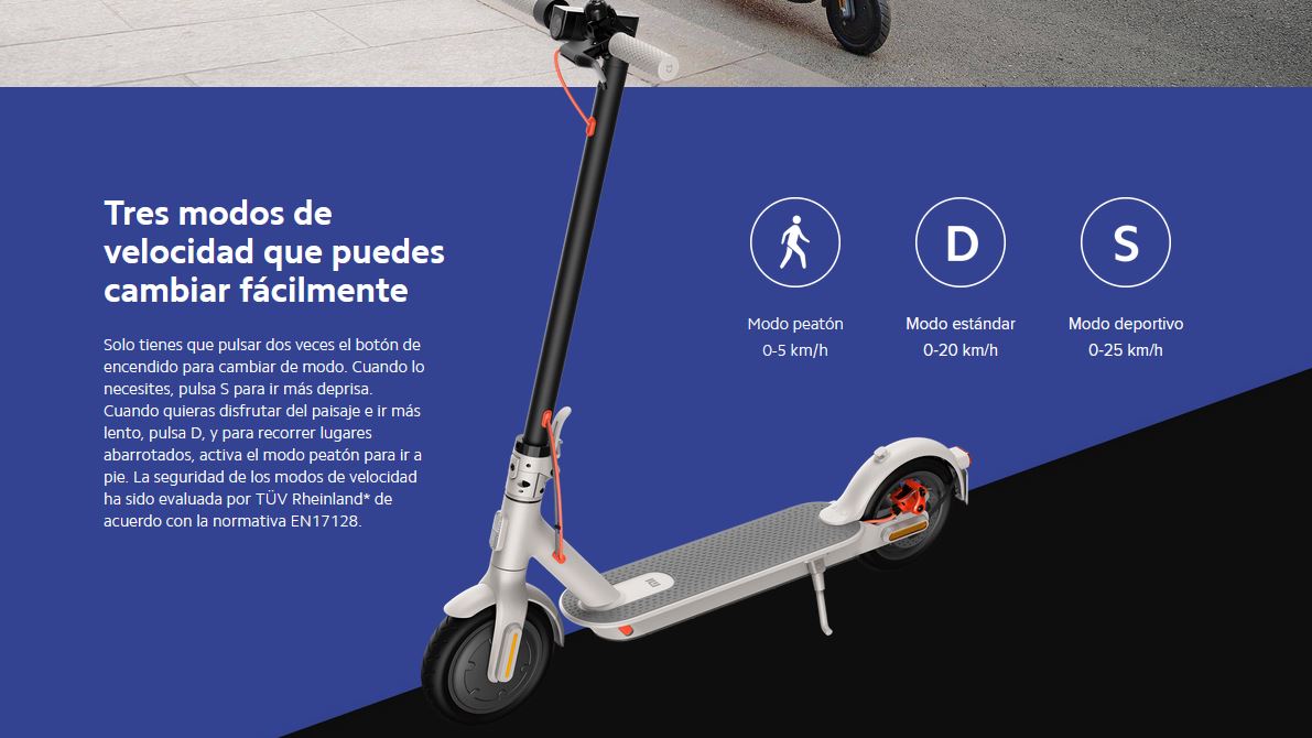 Patinete Eléctrico Xiaomi Mi Electric Scooter 3/ Motor 600W