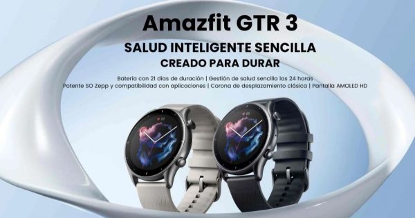 Comprar Amazfit GTR 3 ▷ tienda online AMAZFIT ZEPP kiboTEK España ®