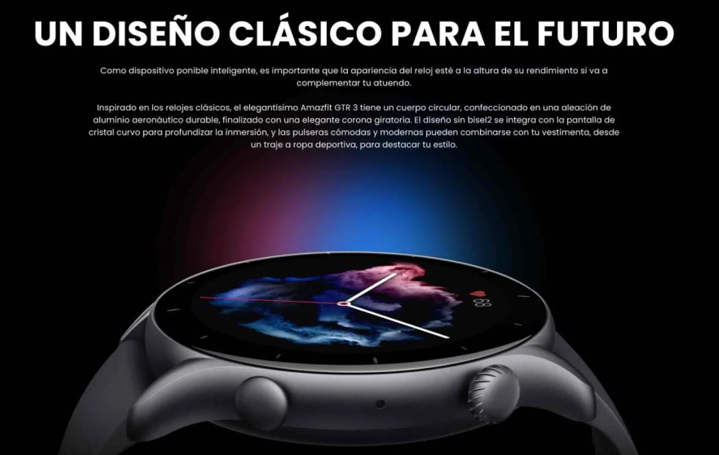 Tienda en línea Amazfit España - GTR 3 Smartwatch