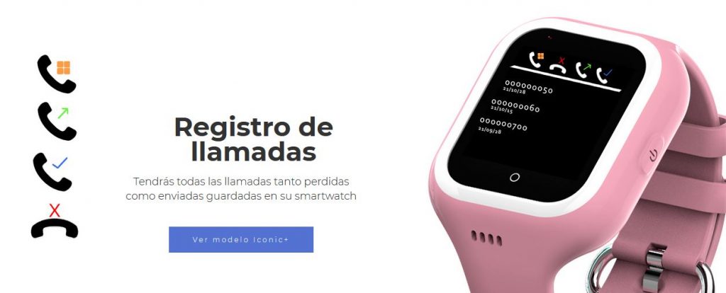 Comprar SaveFamily GPS 4G ICONIC Reloj para niños ▷ Tienda