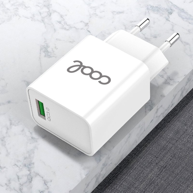 Cargador Red Conector Tipo-C Universal 3Amp (Carga Rápida) COOL Kit 2 en 1 Blanco – Image 4
