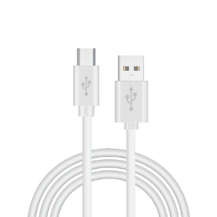 USB Cable Compatible COOL Universal (Micro-Usb) 1.2 meters White 2.4 Amp