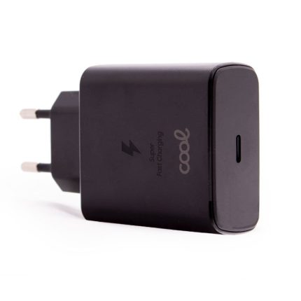 Caricabatterie universale ultra rapido (PD) rosso tipo C COOL (45 W) nero