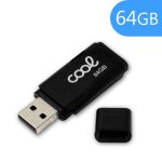 Pen Drive USB x64 GB 2.0 COOL Cover Black