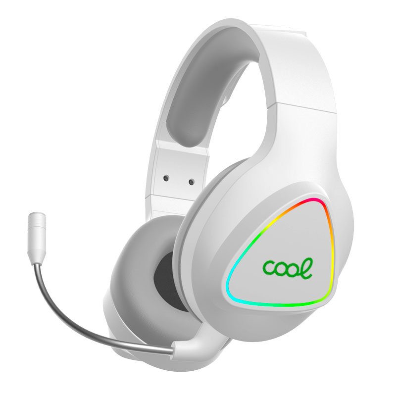 Acquista Cuffie da gioco wireless stereo per PC / PS4 / PS5 / Xbox COOL  Leopard 7.1 White - kiboTEK