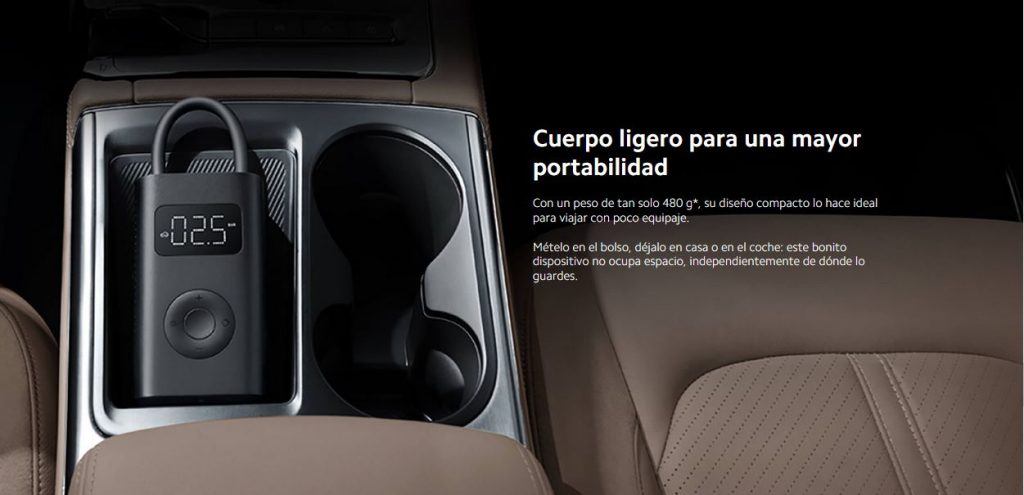 Buy Xiaomi Mi Portable Electric Air Compressor Mini Compressor ▷ Xiaomi  kiboTEK Spain Store ®