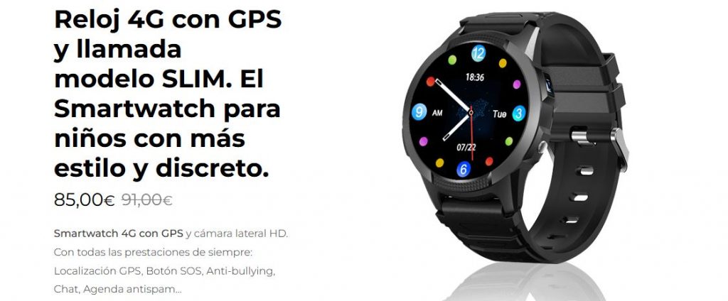 Buy SaveFamily GPS 4G SLIM Children s watch Shop Children s watches