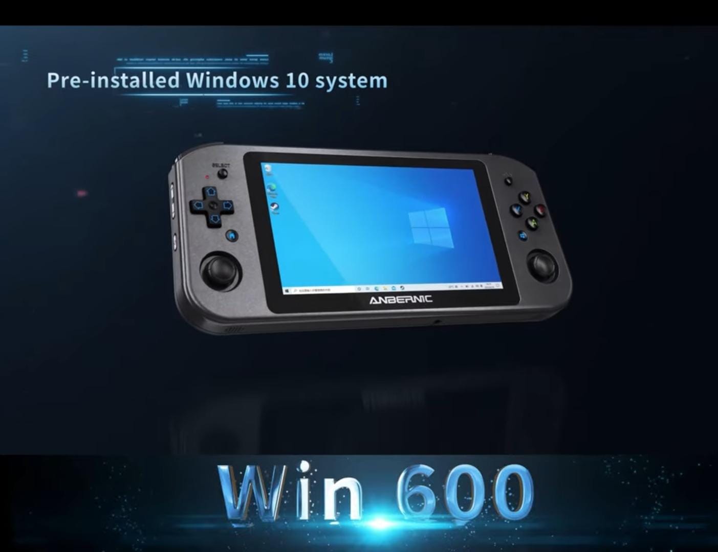 Anbernic WIN600 al descubierto, conoce todas sus especificaciones - kiboTEK