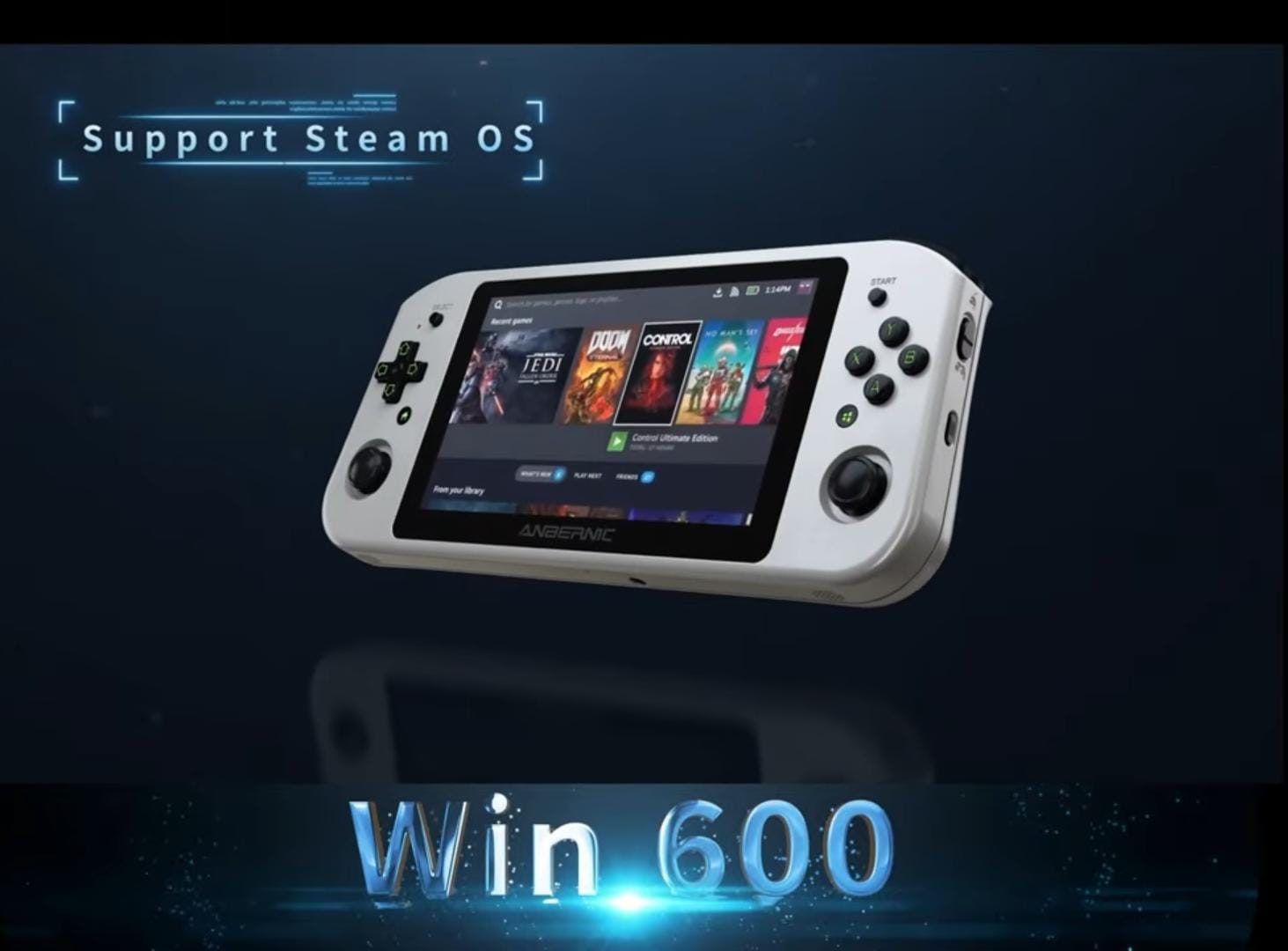 Anbernic WIN600 exposed, know all its specifications - kiboTEK