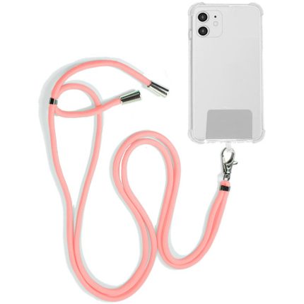 COOL Ciondolo Cavo Universale con Card per Smartphone Rosa
