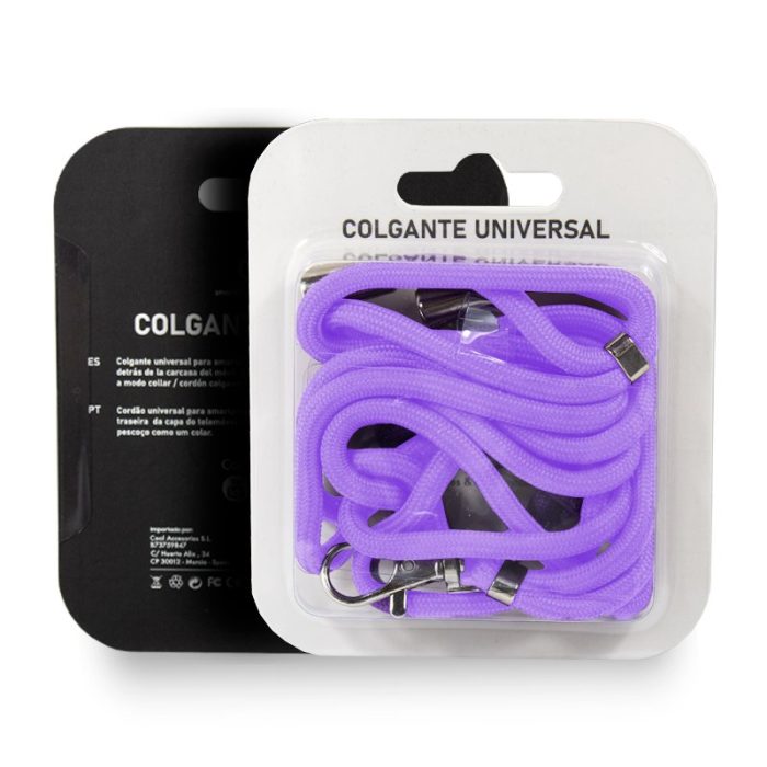 kiboTEK cordon colgante violeta 002