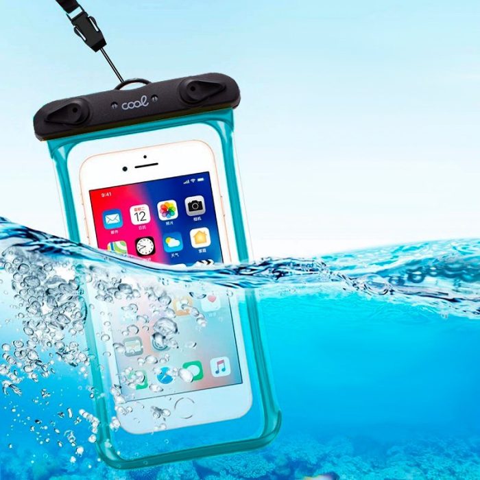 kiboTEK funda waterproof celeste 002