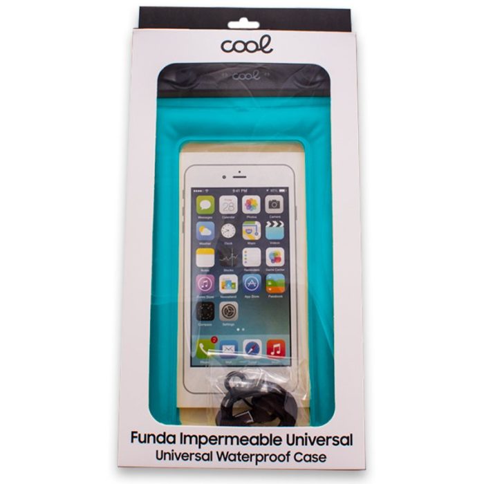 kiboTEK funda waterproof celeste 005