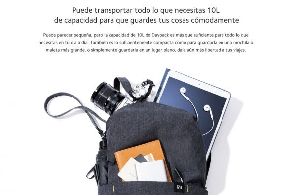 Xiaomi mi casual daypack black hotsell