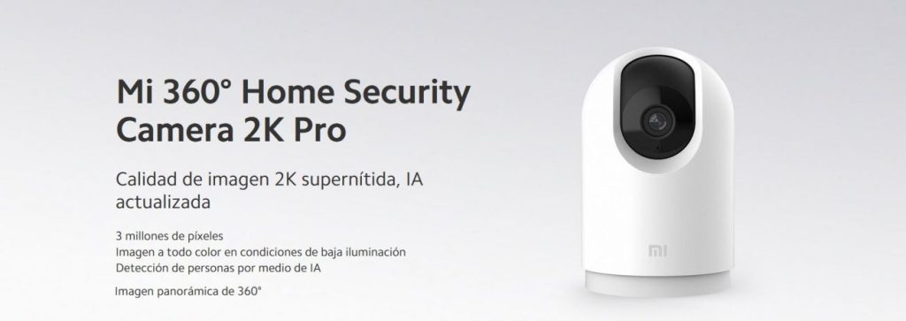 Compra al mejor precio la nueva Cámara Vigilancia Xiaomi Mi 360º 2K PRO