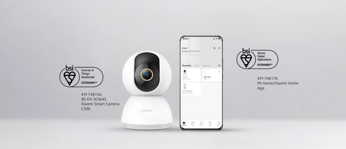 New Global Version Xiaomi Smart Camera C300 Alexa CCTV 2K F1.4 Large  Aperture Full Colour In Low-Light Two-Way Voice Mi Home App