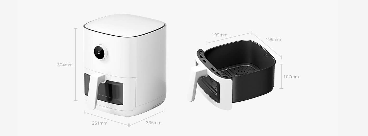 Acquista Xiaomi Air Fryer senza olio - Mi Smart Air Fryer Pro 4L ▷ Xiaomi  kiboTEK Spain Europe® Store