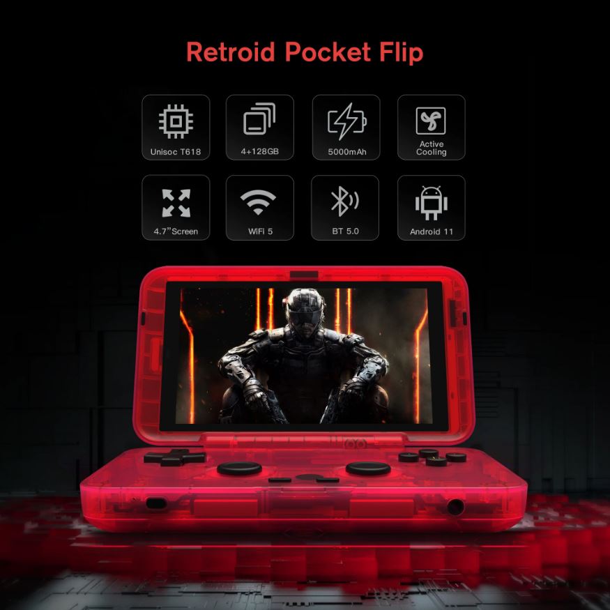 Retroid Pocket Flip Pre-order available at kiboTEK - kiboTEK