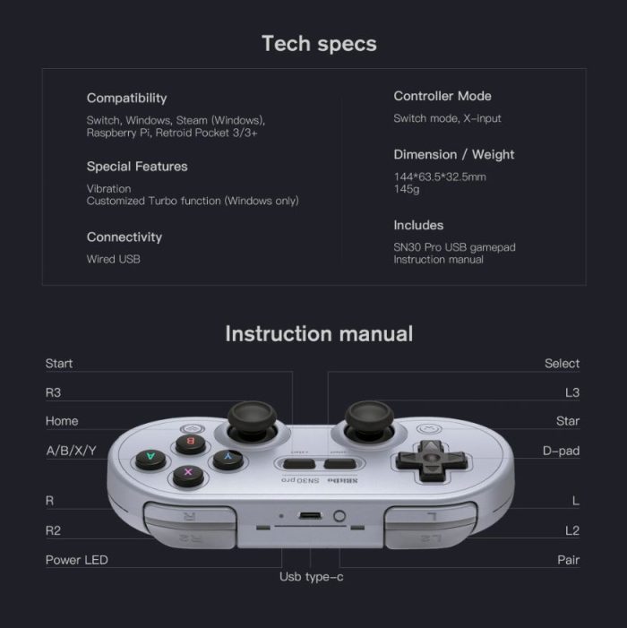 kiboTEK rp 8bitdo 003