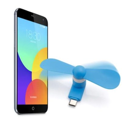 Mini Ventilador portátil tipo C