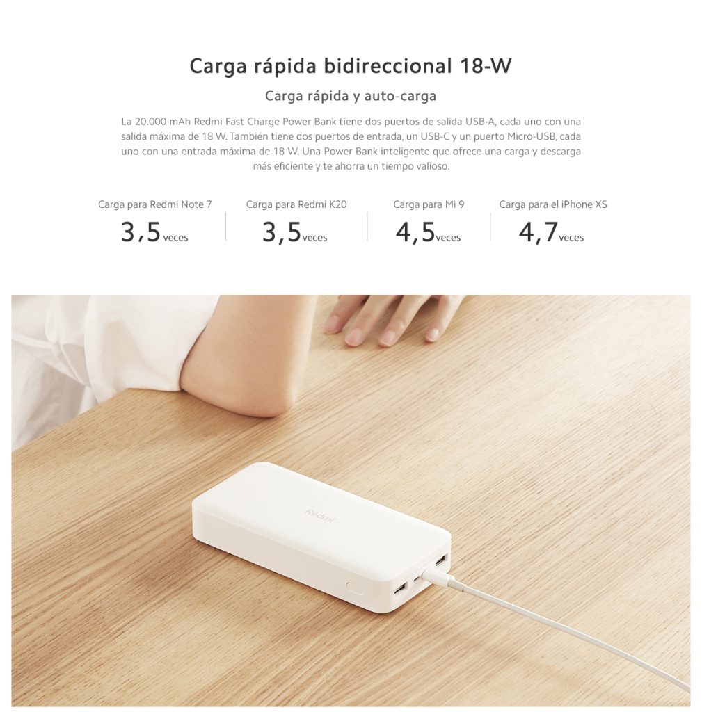 kiboTEK xiaomi redmi powerbank 20000 003