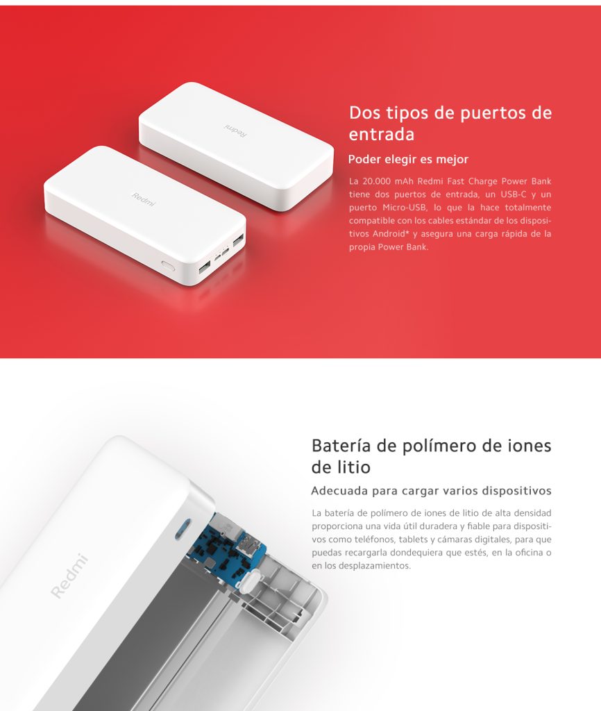 kiboTEK xiaomi redmi powerbank 20000 005