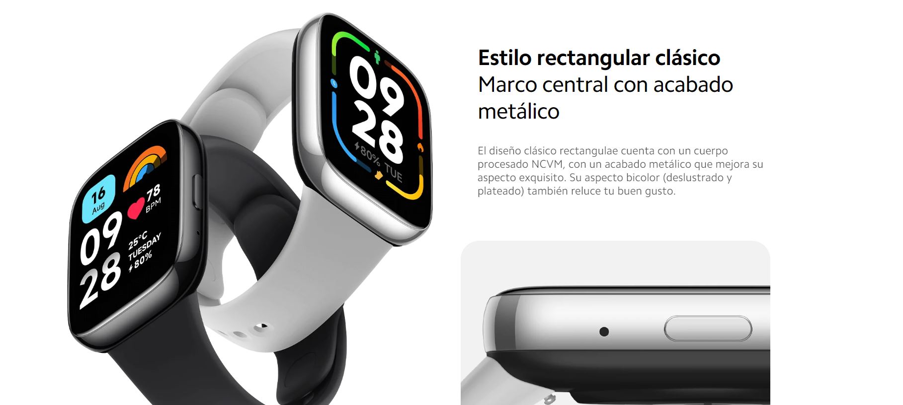 Comprar Xiaomi Redmi Watch 3 Active ▷ tienda Xiaomi kiboTEK