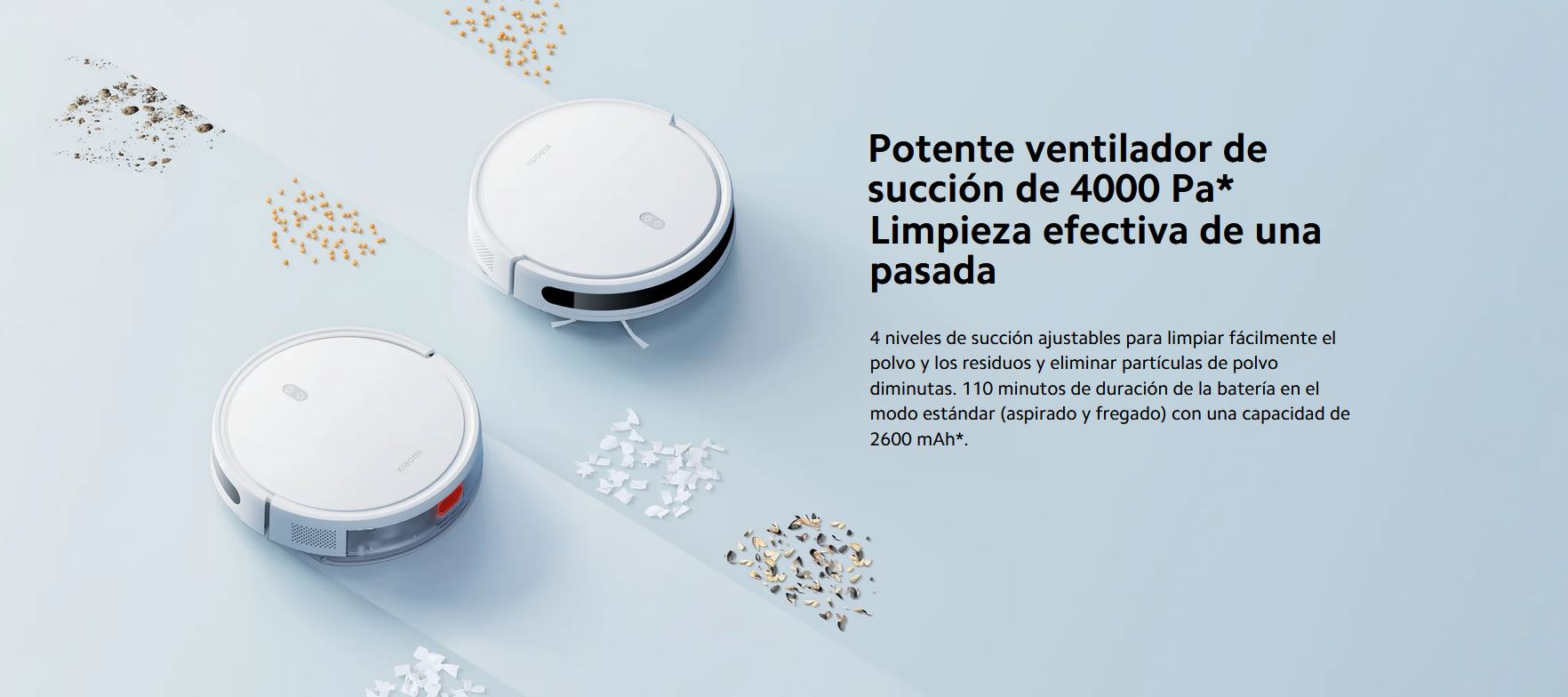 Comprar Xiaomi Robot Vacuum E12 ▷ Tienda Xiaomi kiboTEK España Europe®