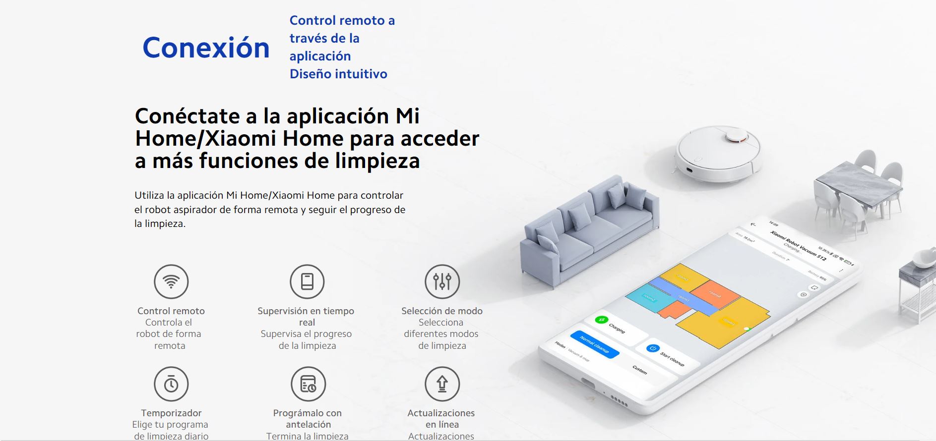 Buy Xiaomi Robot Vacuum S12 ▷ Xiaomi kiboTEK Store Spain Europe®