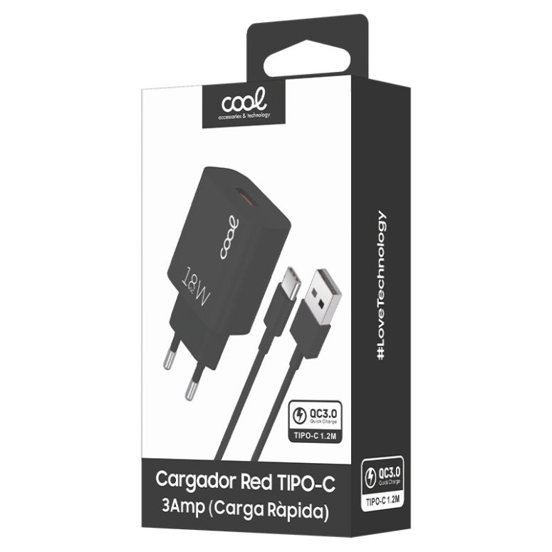 kiboTEK cool tipo c 18w black 001