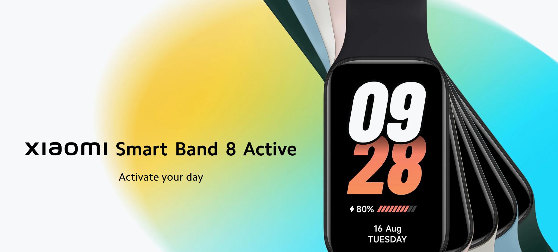 Xiaomi Smart Band 8 Active Rosa - Pulsera Actividad. Electronica