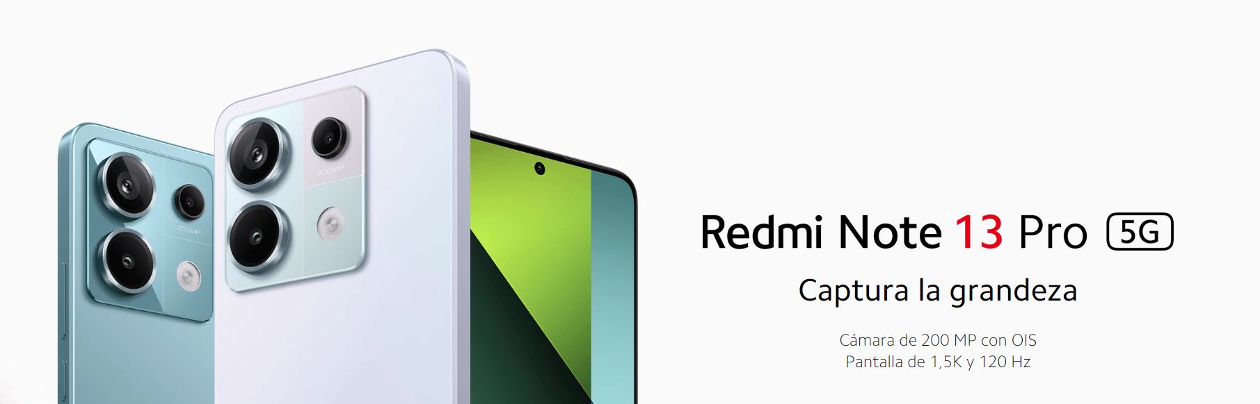 Comprar Xiaomi Redmi Note 13 Pro 5G 12GB/512GB ▷ Tienda Xiaomi en kiboTEK  España Europe®