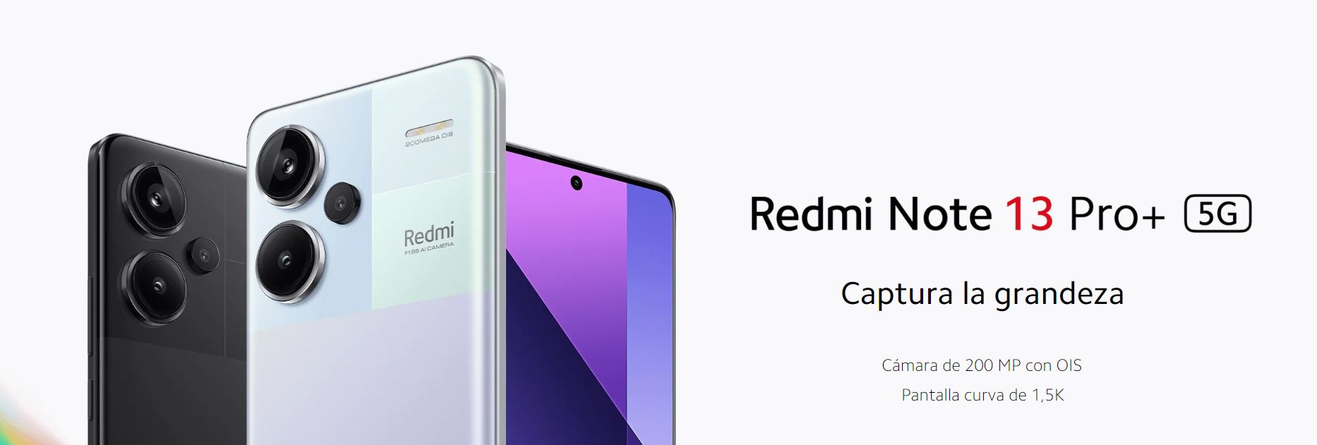 Comprar Xiaomi Redmi Note 13 Pro Plus 5G 8GB/256GB ▷ Tienda Xiaomi en  kiboTEK España Europe®