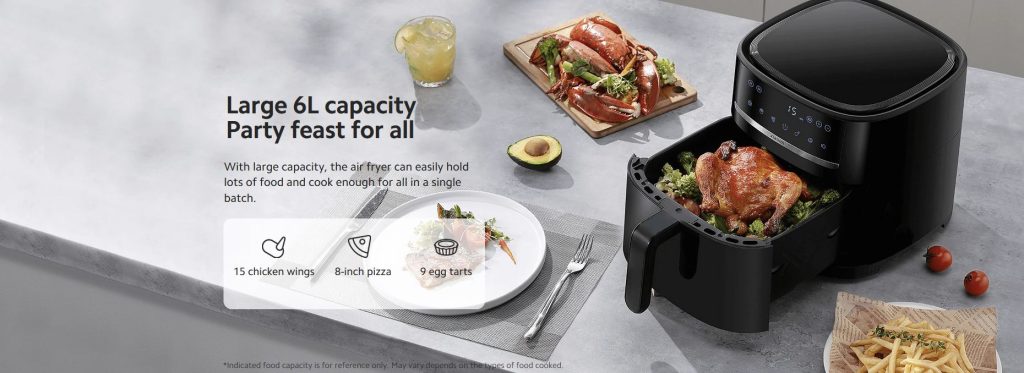 kiboTEK xiaomi fryer 6l 10