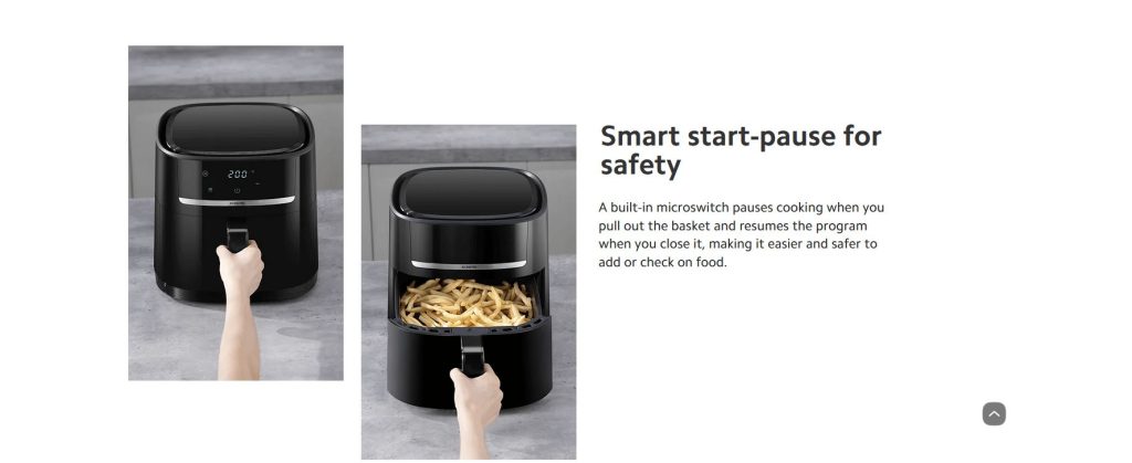 kiboTEK xiaomi fryer 6l 3