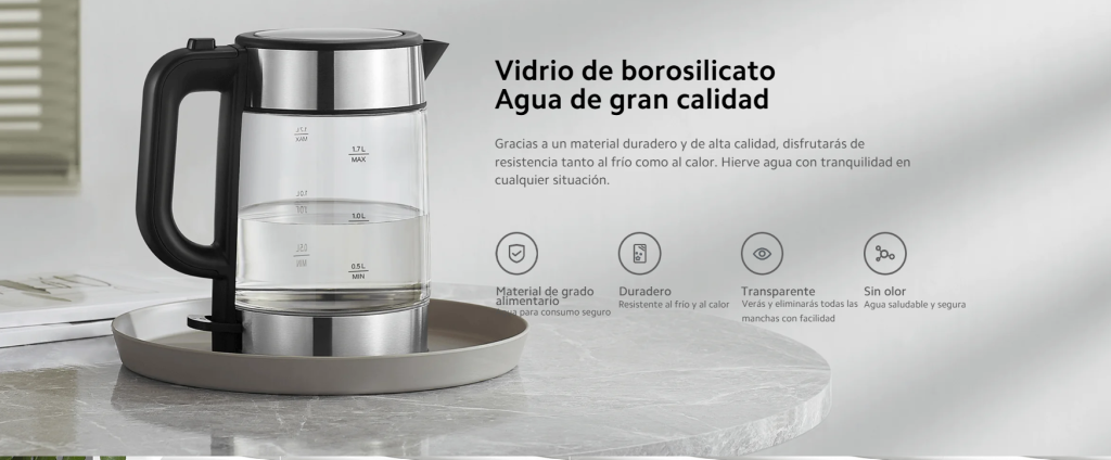 kiboTEK xiaomi hervidor agua cristal 004