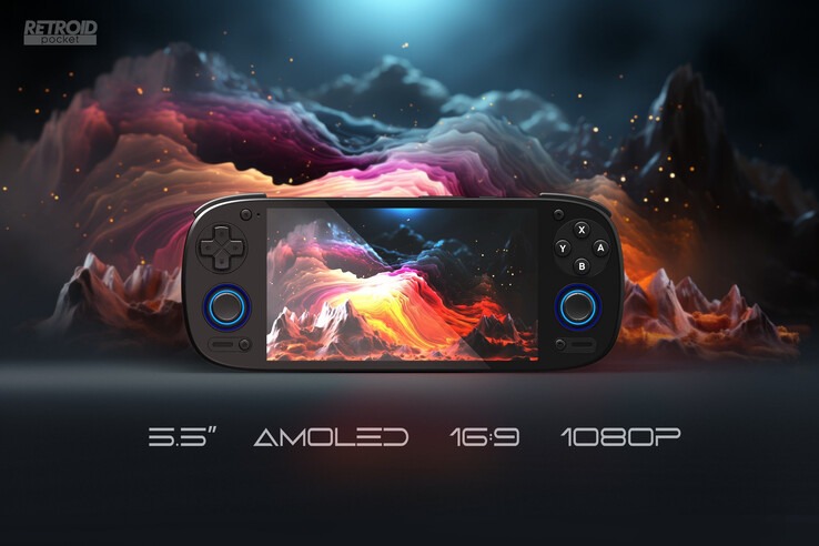 Retroid Pocket 5 Game Console Black